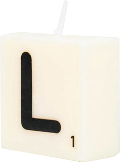Letter Kaarsje - L