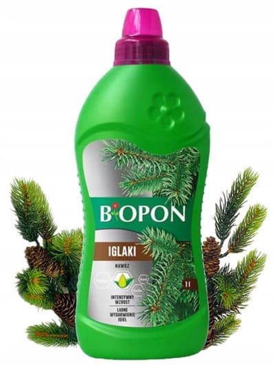 Bros BIOPON Serie - Minerale Meststof voor Naaldbomen - 1L - Gezonde Groei en Intense Kleuring