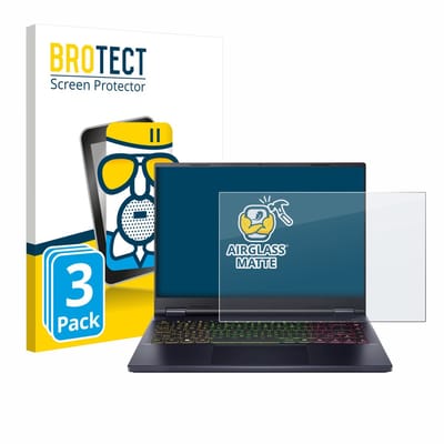 BROTECT - Screenprotector voor Acer Predator Helios Neo 14 AI - Folie Beschermfolie Beschermglas matte 3 Stuks