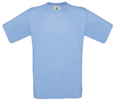 B&C Exact 190 / Kids T-shirt CG189 - sky blue - 9/11 Y (9/11 ans)