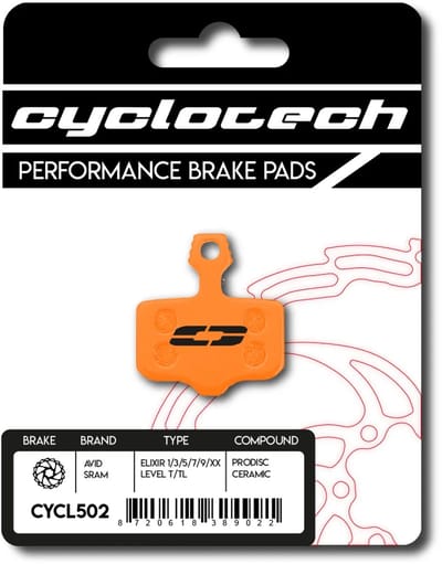 Sram Red- Force -Rival ETAP AXS remblokken, Cyclotech Prodisc Ceramic