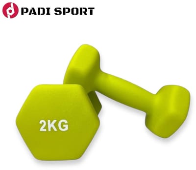 Padisport Dumbells 2 Kg - Dumbells - Gewichten - Gewichten 2 Kg - Gewichtjes - Gewichten – Dumbel