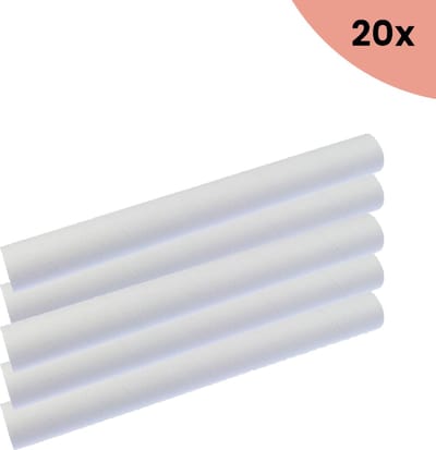 20x Verzendkoker Raadhuis A2 450x50mm rond wit