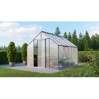 Vitavia Tuinkas Meridian 1 8300 - Polycarbonaat 4mm - Aluminium - 257x321x232cm