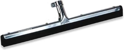 Basic vloertrekker metaal 55cm met natuurmousse (zwart) - 10081599