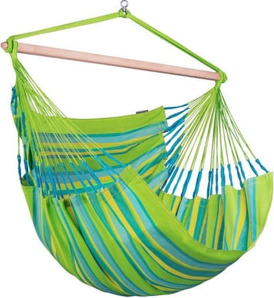 La Siesta Hangstoel Lounger Domingo Lime