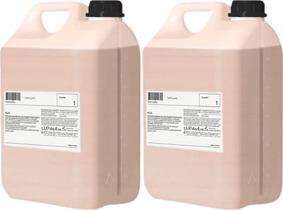 PRIJA Voedende badlotion met gouddeeltjes, romig schuim, ginseng 2x 5l