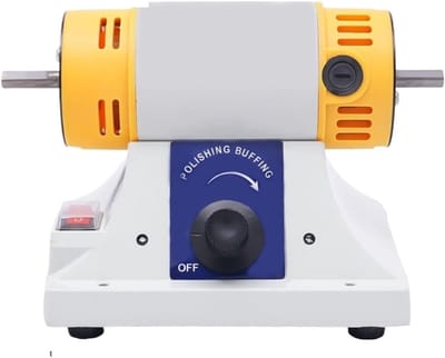 Mini Polijstmachine - Slijpmachine - Sieraden Bewerken - Traploze Snelheidsregeling - 800-10000 Tpm - Zwart