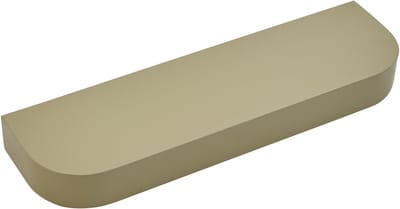 Wandplank Disk - Metaal - Lichtgroen - 70x7x20 cm (BxHxD) - Decoratief & Stijlvol voor Interieur