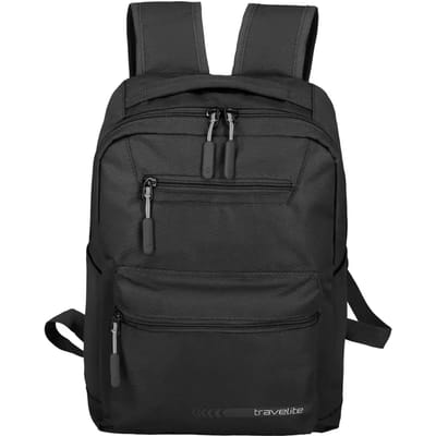 Travelite Kick Off Backpack M 17 liter (compacte rugzak voor dagelijks gebruik) 01 - Zwart