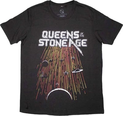 Queens Of The Stone Age - Meteor Shower Heren T-shirt - S - Zwart