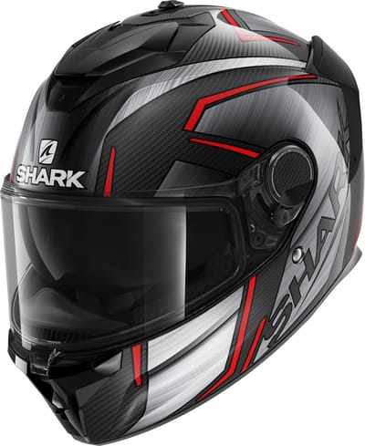 SHARK Spartan GT Carbon Kromium Motorhelm Integraalhelm - Maat XS