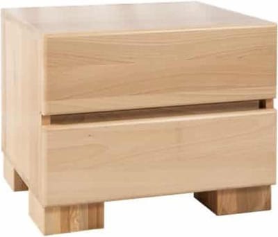 Bed Box Wonen Nachtkastje Premium beuken Natuur gelakt
