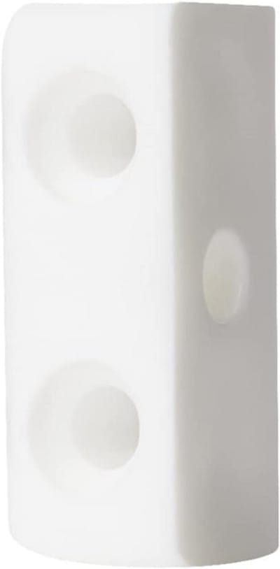 Witte houten meubelverbindingsblokken - 100 stuks