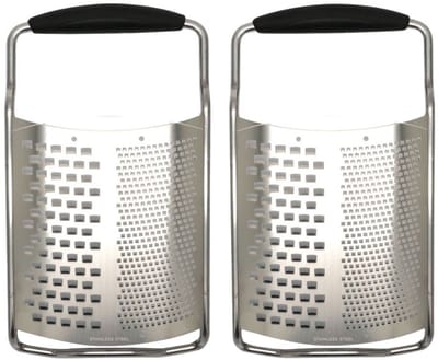 Set van 2 RVS Kaasschaven 2-in-1 van 22 cm Fackelmann
