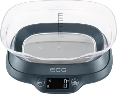 ECG KV 1120 SM, Digitale keukenweegschaal, Maximale belasting 5 kg