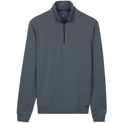 Baileys – Heren Trui – Casual Sweater – Half zip sweater – Casual Sweat - Indigo Blue – 613161-66