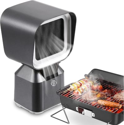 Equivera Draagbare Afzuigkap - Rookafzuiger - Keukenontluchting - DesktopAfzuigkap - Afzuigkap - Afzuigventilator Keuken - Mobiele Afzuigkap - Luchtreiniger - Must Have voor in Huis!