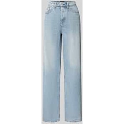 Wide & loose fit jeans van katoenmix model 'CLAIRE'