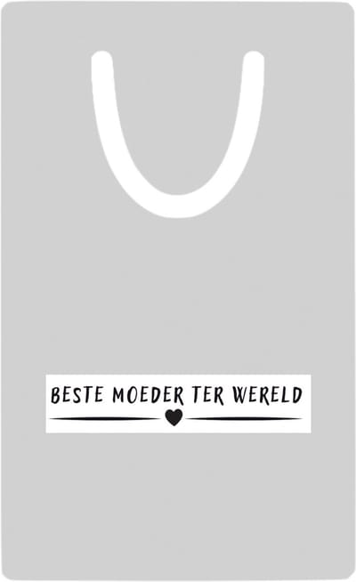Hacebo® - Beste moeder ver metalen boekenlegger - Moeder - mama - moederdag Bladwijzer boekenleggers - 7.6 cm x 5cm