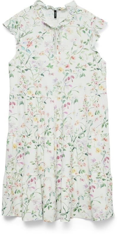 VERO MODA - VMALBA SS SHORT TIE DRESS WVN NOOS - Dames - Mini jurken