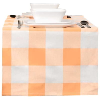 Unique Living - Tafelloper Kristi Apricot -45x150cm