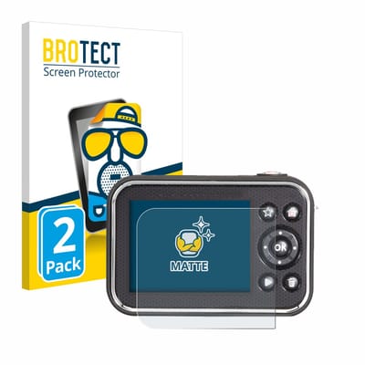 BROTECT - Screenprotector voor Vtech Kidizoom Video Studio HD - Folie Beschermfolie matte 2 Stuks