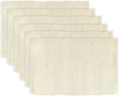 Omkeerbaar en machinewasbaar placemat van katoen - 13x19 cm