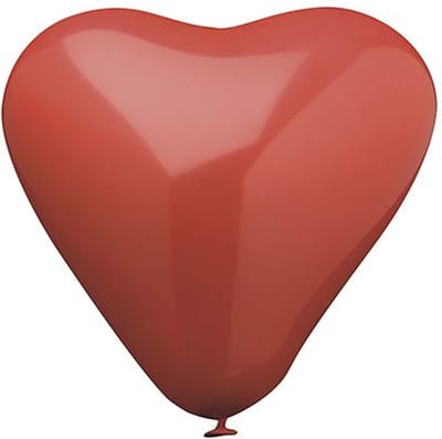 Ballon hart - 10 stuks
