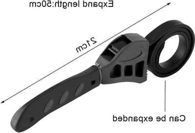 Verstelbare Riemsleutel 500mm, Universele Sleutel voor Oliefilters, Garage en Thuisgebruik, Professionele Gereedschappen