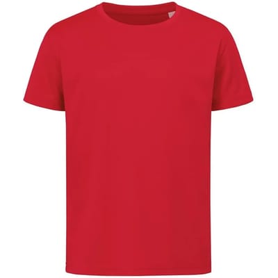 Stedman Kids´ Sports-T S8170 - Crimson Red - S (122/128)