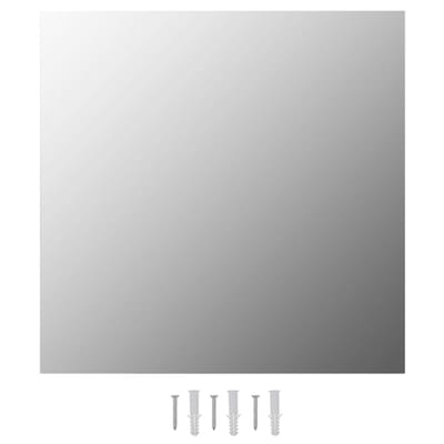 vidaXL - Wandspiegels - 2 - st - vierkant - 40x40 - cm - glas
