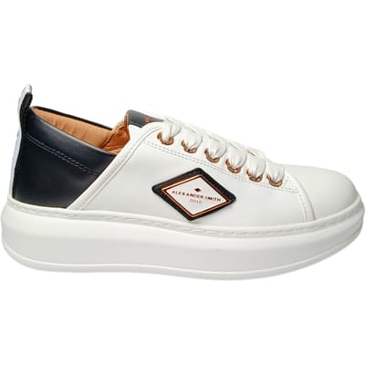 Damesschoenen Alexander Smith Wembley vrouw- wit zwart