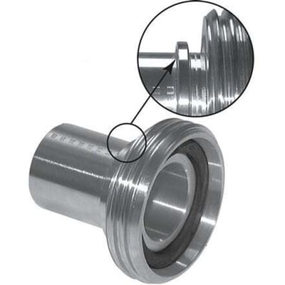 Din 11851 Melkkoppeling 65 X 1/6'' X 1 1/2" (38mm) SlangpilaarDN 40 RVS EPDM