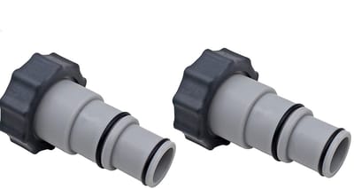 2 stuks filterpomp -Geschikt voor Intex Pomp Accessoire slangadapters - van 3,175 cm tot 3,88 cm