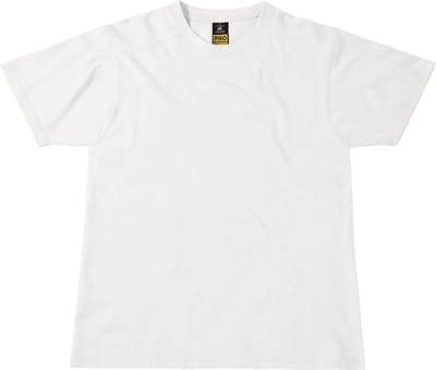 Perfect Pro Workwear T-shirt B&C Collectie maat M Wit