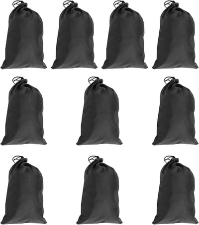 Waterdichte trekkoordtas voor opberging van springtouwen - 10-delige set, polyester, multifunctioneel en duurzaam