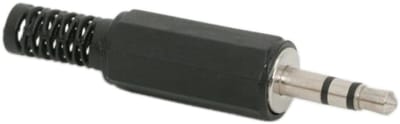 10x Jack Stekker 3,5 mm Stereo – Kunststof Audio Plug met Trekontlasting – 3.5 mm Jack Connector - 10 Stuks [05106]
