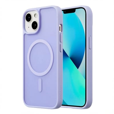 imoshion Hoesje - Geschikt voor iPhone 14 / 13 - Color Guard Backcover geschikt voor MagSafe - Lila