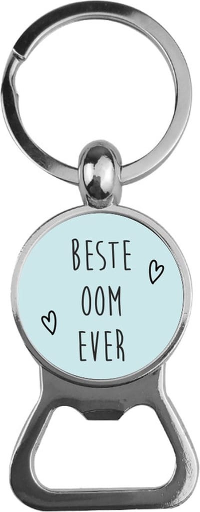 Bieropener Glas - Beste Oom Ever