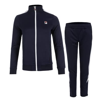 Fila Manuela Trainingspak Dames-Donkerblauw,Wit