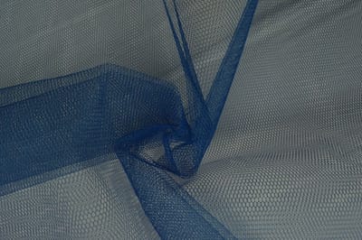 Tule stof - Marineblauw - 1 meter - Per meter - 150cm breed
