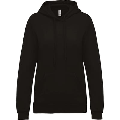 Kariban Eco damessweater met capuchon K473 - Black - XS