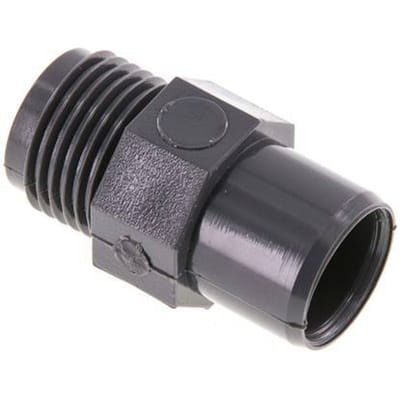 PVC Fitting Vrouwelijke Lijmmof 16x20mm x Buitendraad G 1/2'' [5 stuks]