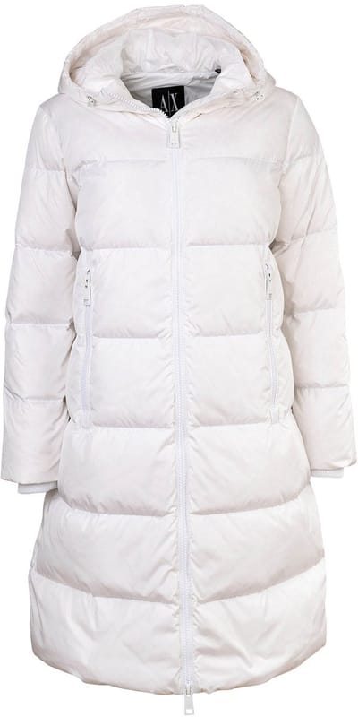 Armani Exchange Xw000251_af12286 Donzen Jas Wit XL Vrouw