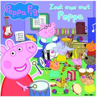 Peppa Pig - Zoek mee met Kartonboekjes Baby- en peuterboeken