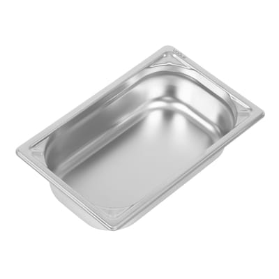 Vogue heavy duty RVS 1/4 gastronormbak 65mm