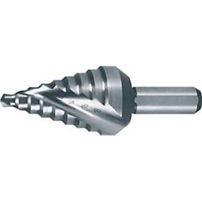 RUKO trappenboor HSS, Ø 4-20 mm, spiraalgroef, L 58 mm, kruisgleuf, punthoek 118°, voor schakelkastbouw