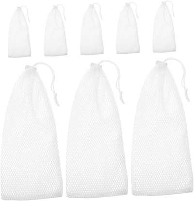Voederzakken Vogels - Voedersokken Net - Tuinieren Vogels Voeden - Duurzaam Polyester Mesh - 8 Stuks - Groen
