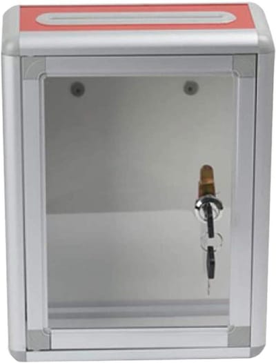 Brievenbus Wandbrievenbussen Buitenbrievenbussen Postbrievenbus met deksel/aluminium wand/buitenbrievenbus